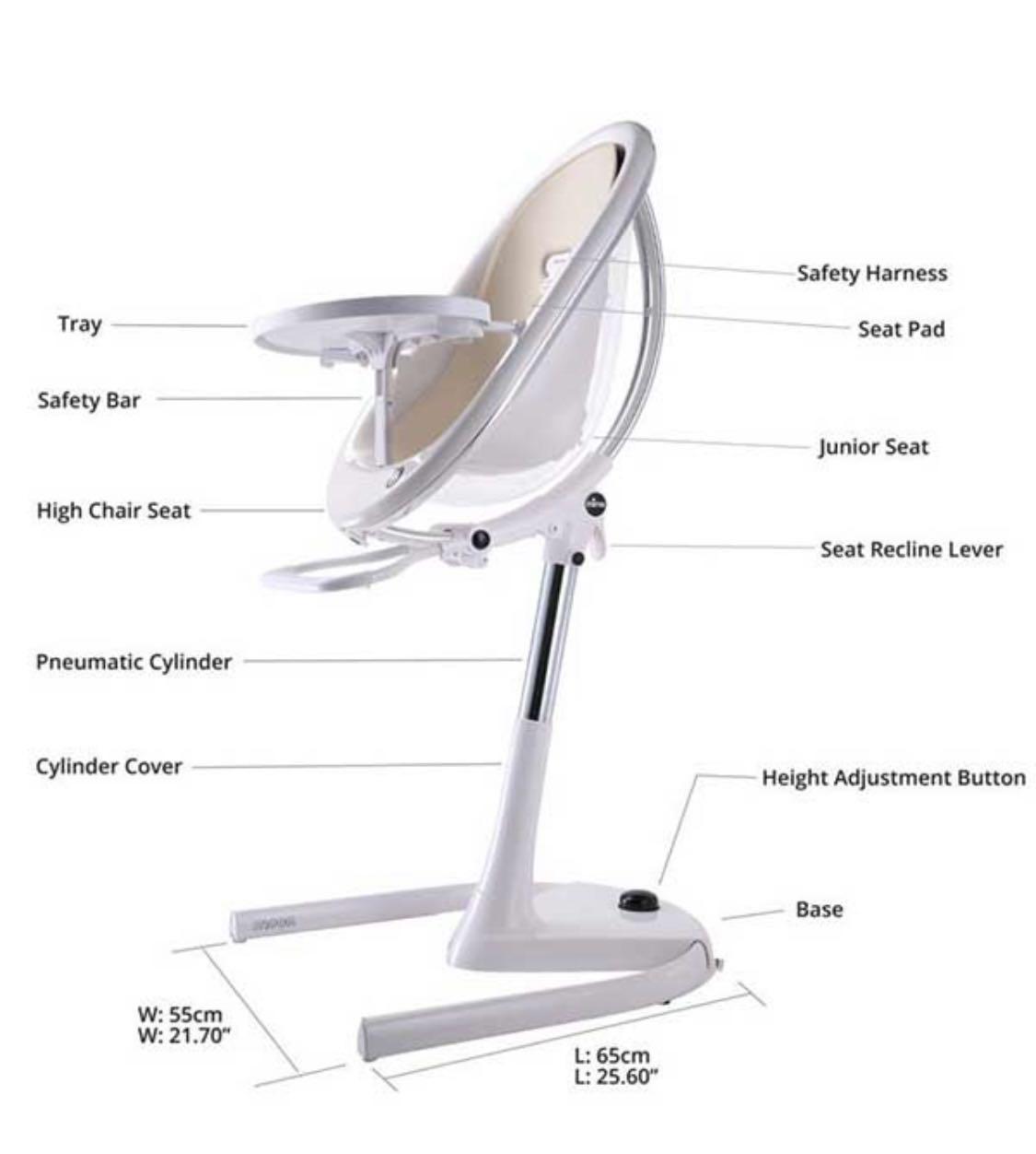 Mima moon 2g high chair shop