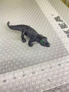 Mini black Alligator (actually looks like a real black lizard haha)