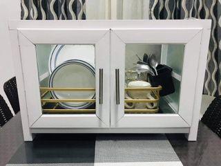 Mini Dish Rack with Cabinet