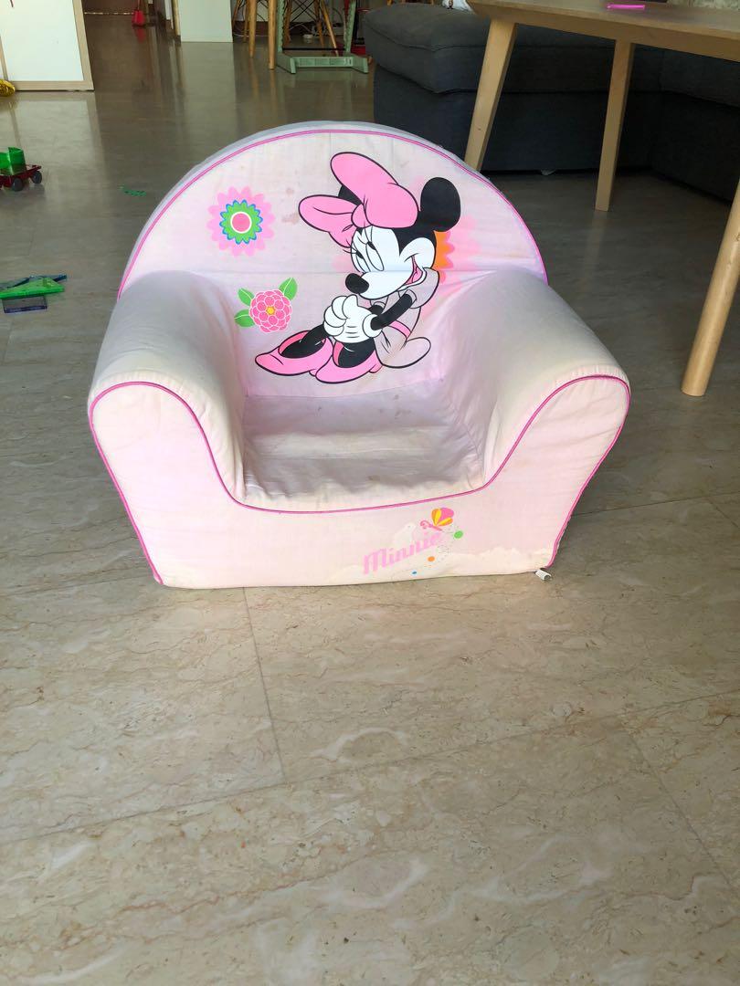 Minnie mouse foam chair on sale