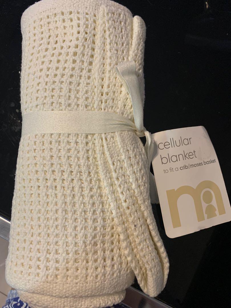 Mothercare on sale knitted blanket