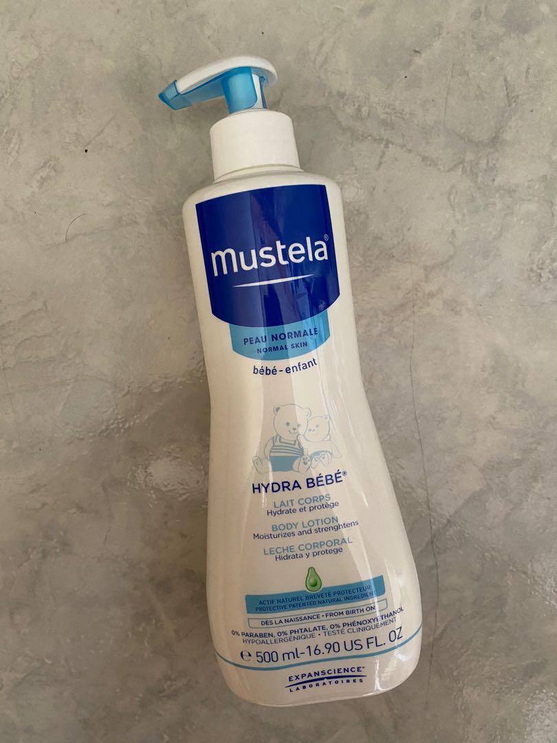 mustela hydra bebe body lotion 500ml vitamin barrier cream 100ml babies kids bathing changing baby toiletries grooming on carousell