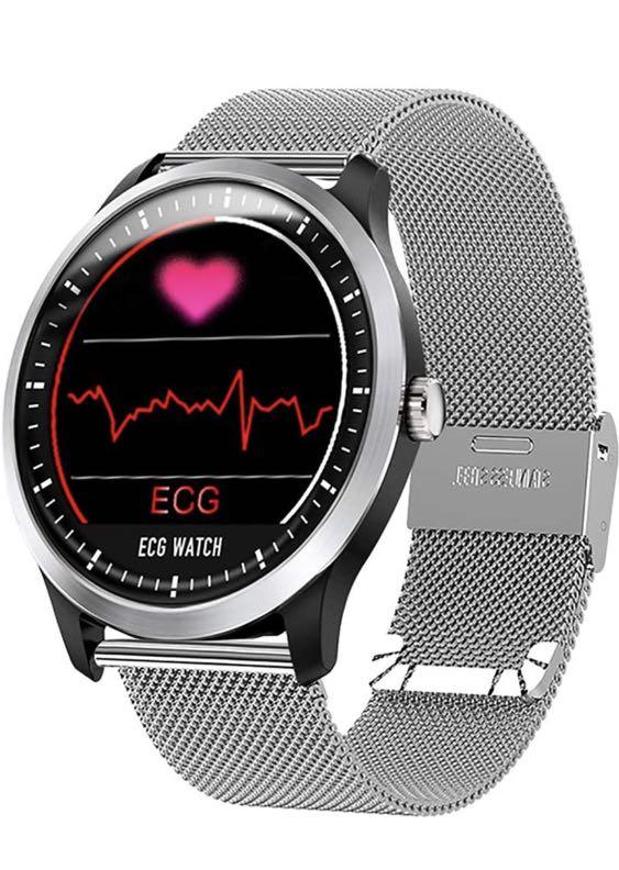N58 ECG PPG 2 straps Smart Watch With Electrocardiograph Ecg