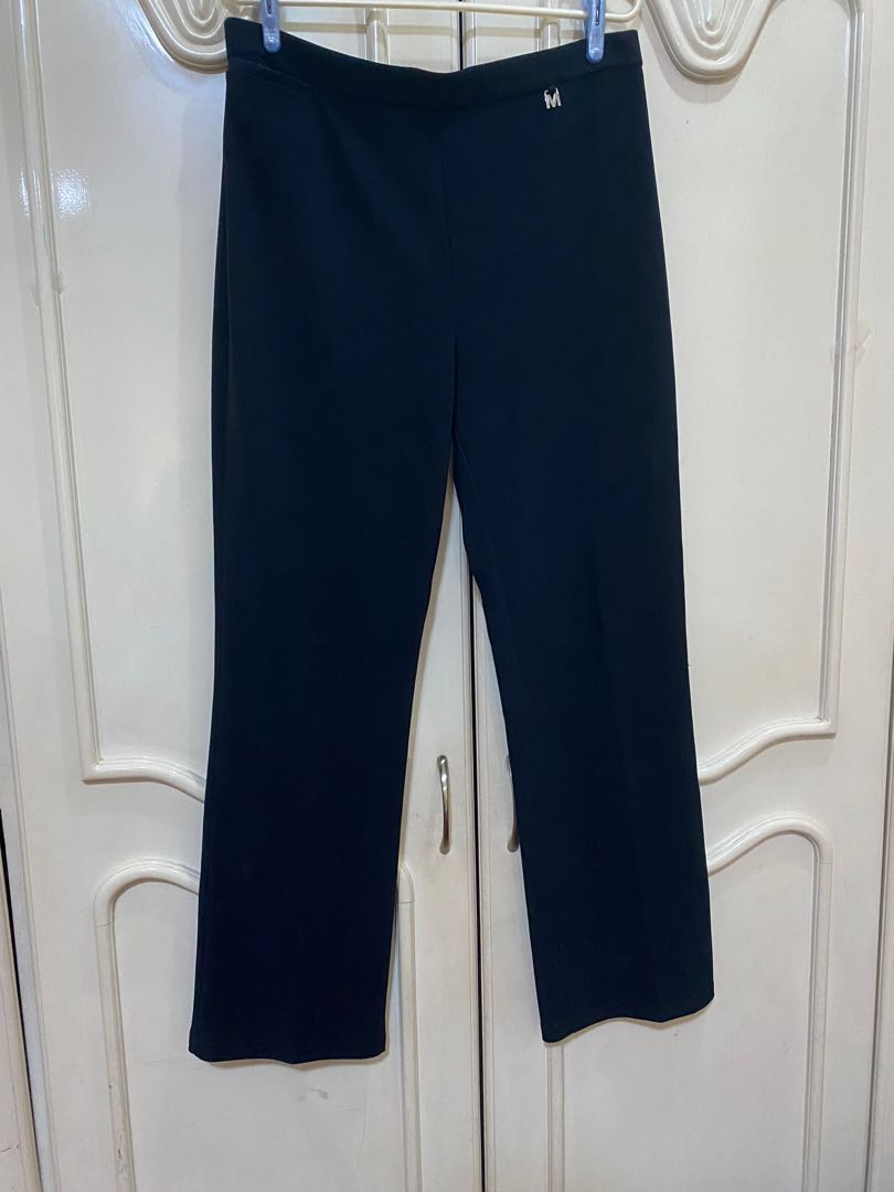 NAVY BLUE SLACKS PANTS BONITA, Women's 