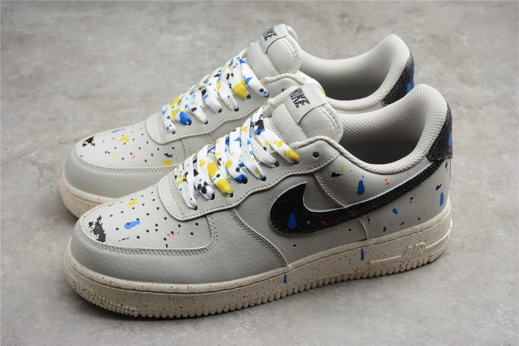 Air force 1 paint splash sale