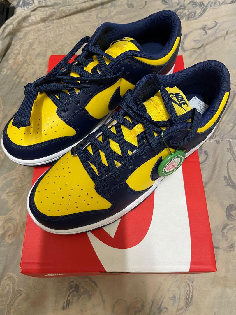 Nike Dunk Low Michigan Size US9.5 