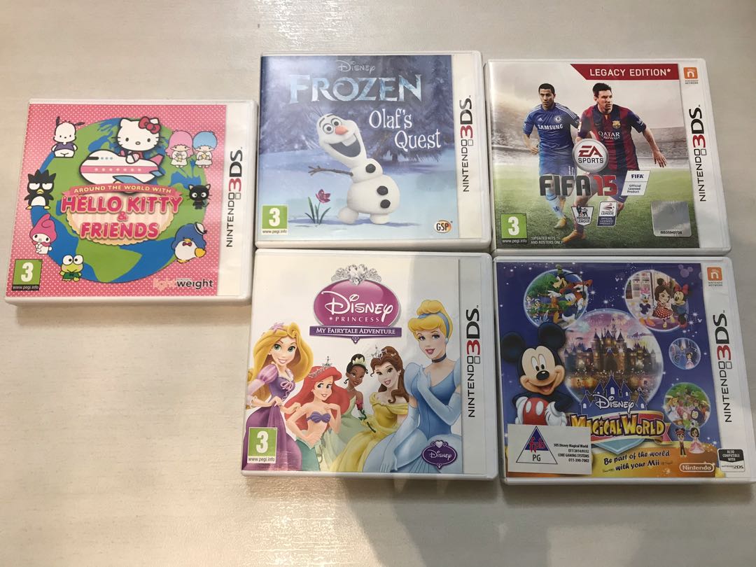 Nintendo 3DS games for Euro/Australian version, 電子遊戲, 電子遊戲, Nintendo 任