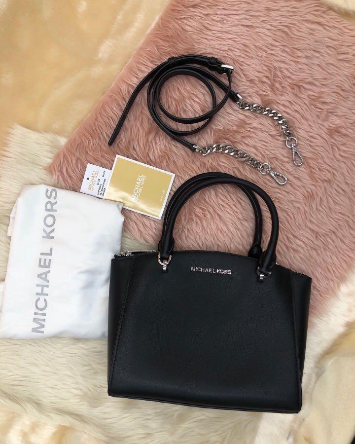 Original Michael Kors Ellis Small Convertible Satchel Luxury