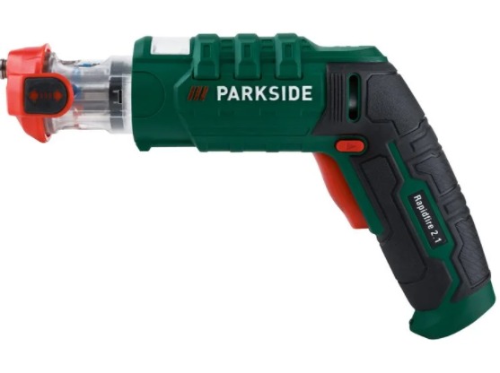 Parkside cordless screwdriver on sale with interchangeable heads