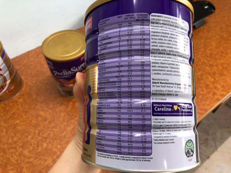 Pediasure milk powder ( chocolate) expiry date 15 June 2022, Babies
