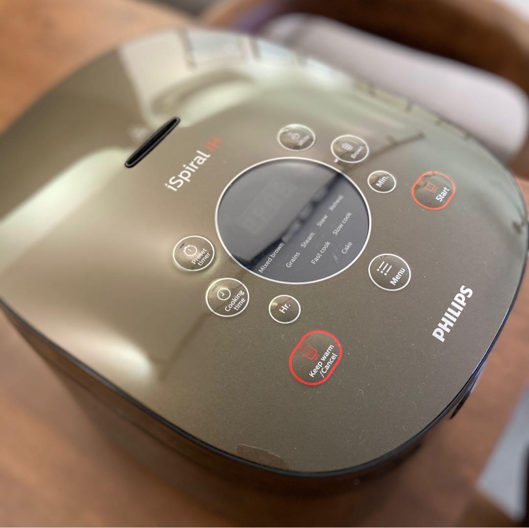 Philips iSpiral IH Rice Cooker, TV & Home Appliances, Kitchen