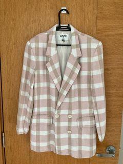 Pink Blazer Double Breasted