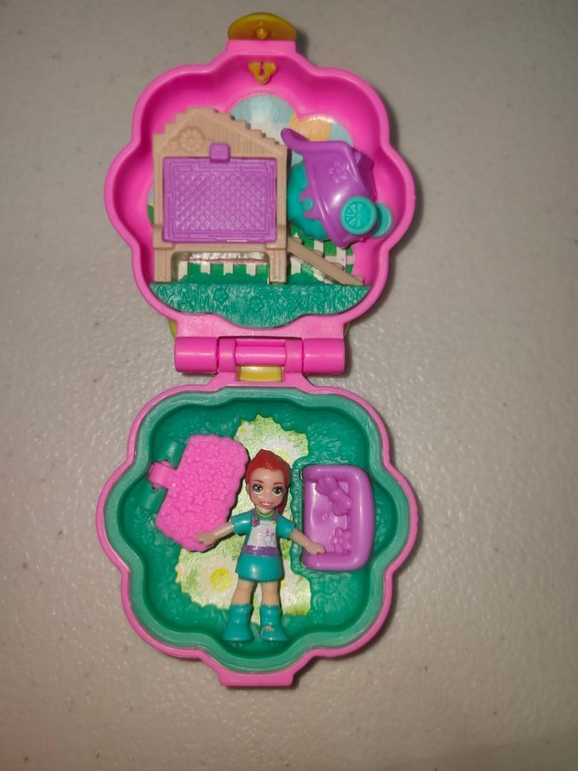 Polly Pocket Tiny Pocket Places Lila Pet Compact with Doll