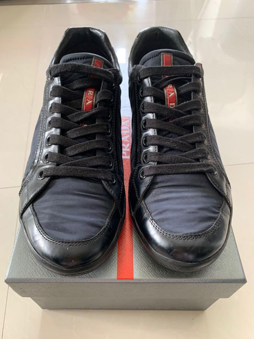 PRADA (Category: Casual shoes) located in Singapore. Submitted by levine0921 (Listing ID 1092394637, Image 1). Description: A whole set Rarely wear.