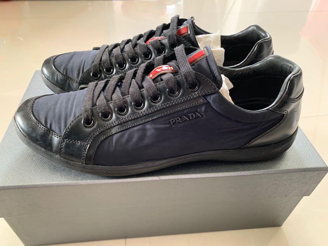 PRADA (Category: Casual shoes) located in Singapore. Submitted by levine0921 (Listing ID 1092394637, Image 3). Description: A whole set Rarely wear.