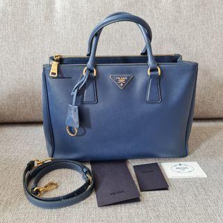 Prada, Bags, Authentic Prada Bn2274 Saffiano Lux Cobalto Size Tu Medium