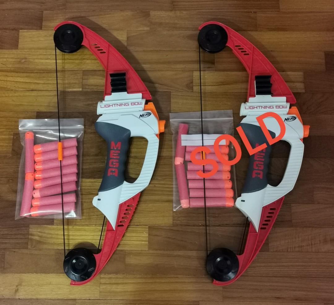Nerf lightning cheap bow mega