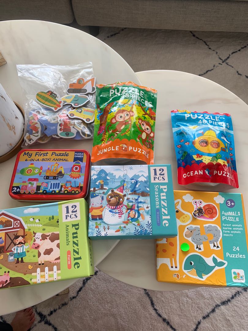 Toy Puzzles 7 Nos Different Types Hobbies Toys Toys Games On Carousell