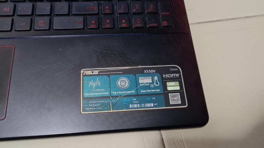 Asus x550v ram hotsell