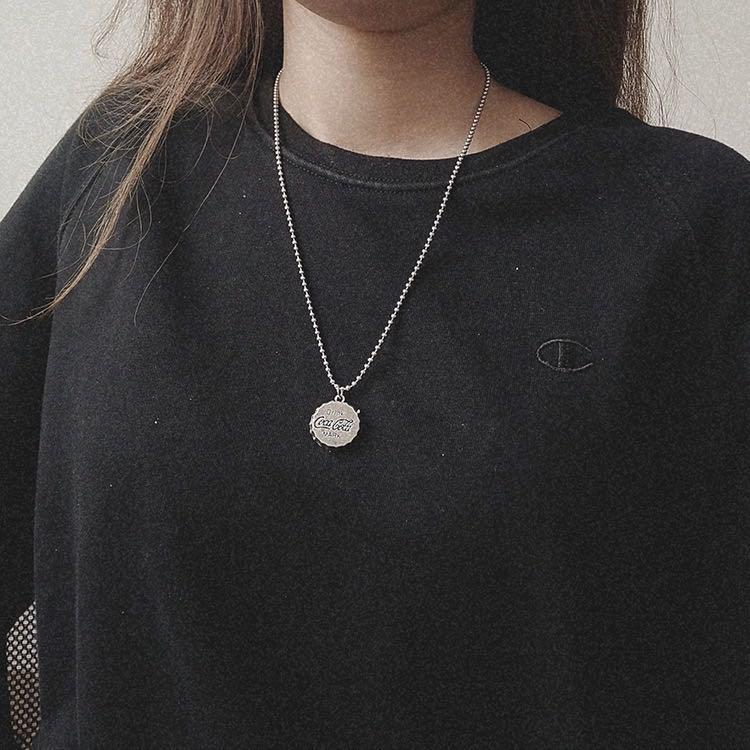 coca cola bottle cap necklace, Women's