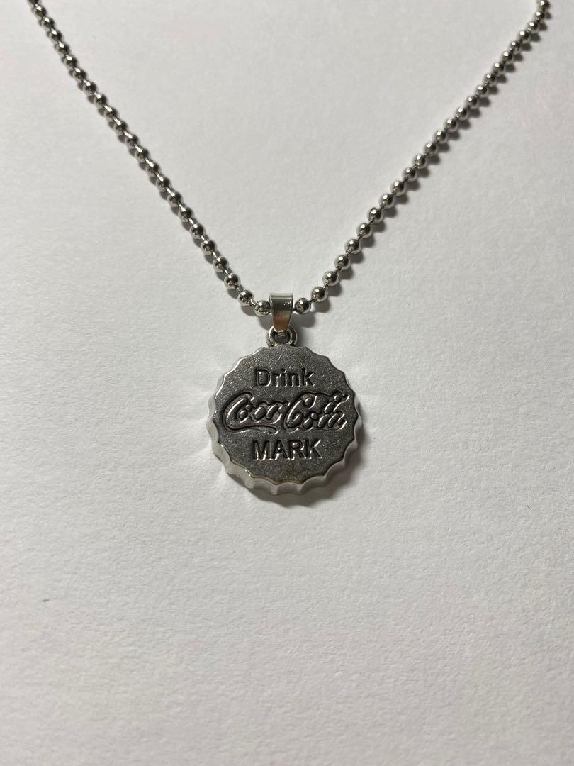 RETRO COCA COLA BOTTLE CAP NECKLACE,
