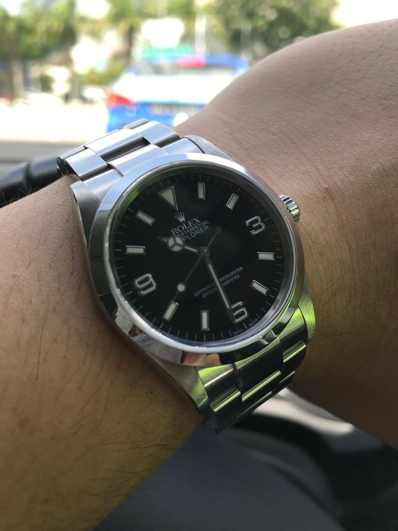 Rolex Explorer 1 V Series Rehaut Ring 36mm Luxury Watches On Carousell