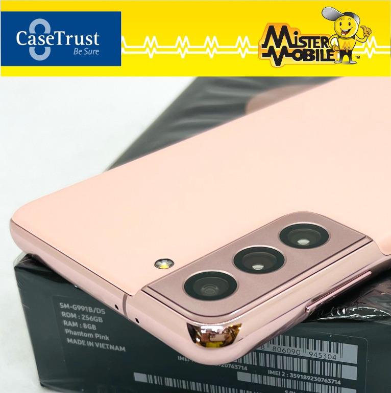 Samsung Galaxy S21 5g 256 256gb Phantom Pink Local Mobile Phones Gadgets Mobile Phones Android Phones Samsung On Carousell