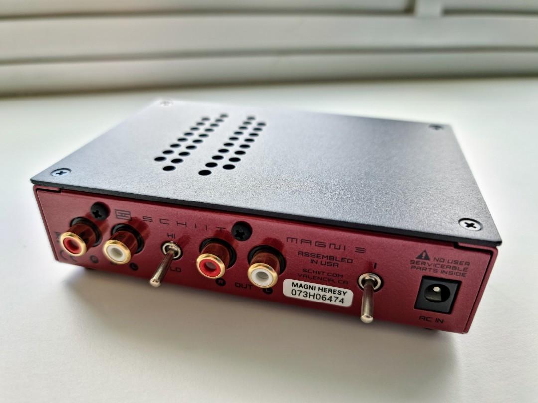 Schiit Audio Magni Heresy Black Audio Soundbars Speakers Amplifiers on Carousell