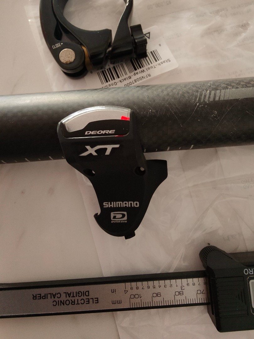 Shimano XT 10 speed Shifter cap with indicator, Sports Equipment