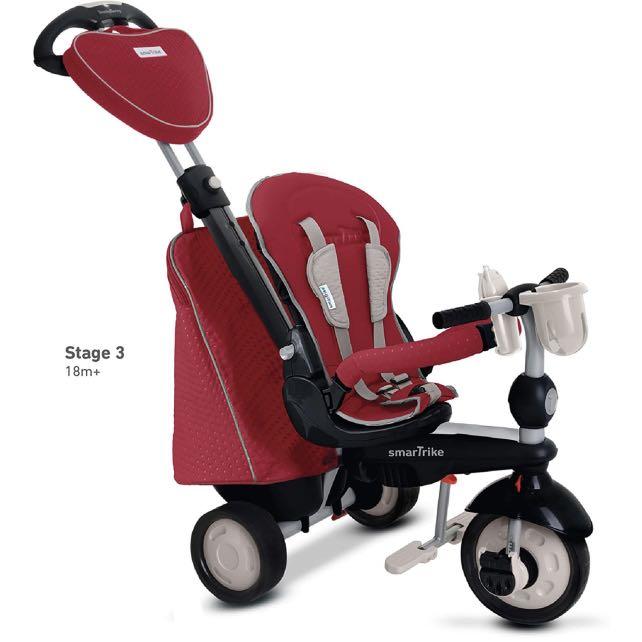 SmarTrike 5 in 1 Infinity Trike Red SmartTrike Babies Kids