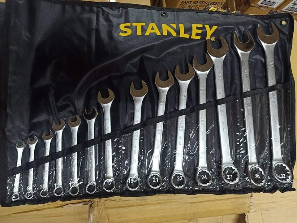 STANLEY Combination Wrench Set 8mm to 32mm (80944) 14pcs Set