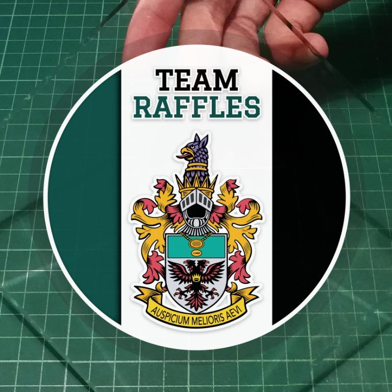 Static Cling Car Decals - NUS Raffles Hall / TEAM RAFFLES / RAFFLES ...