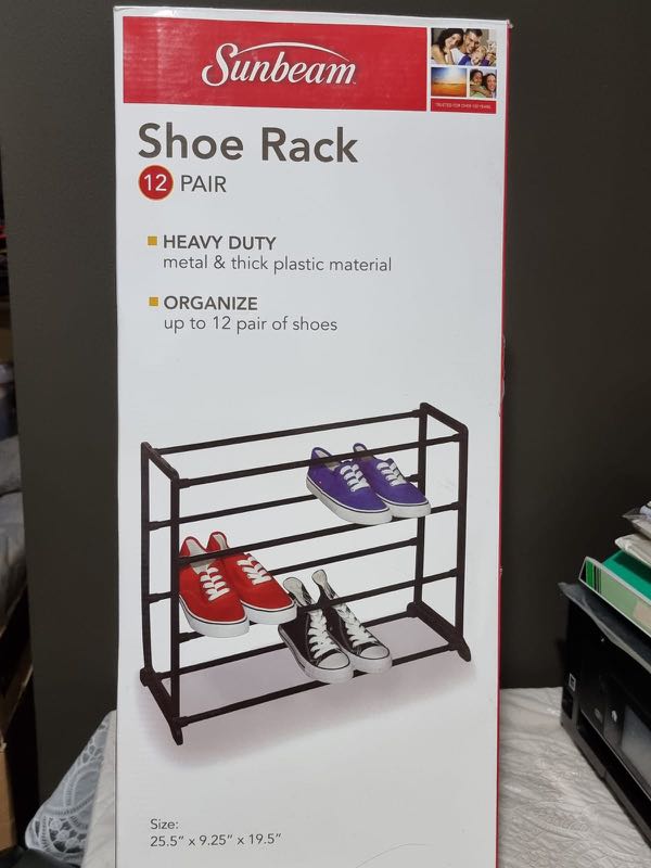 Sunbeam shoe rack shop
