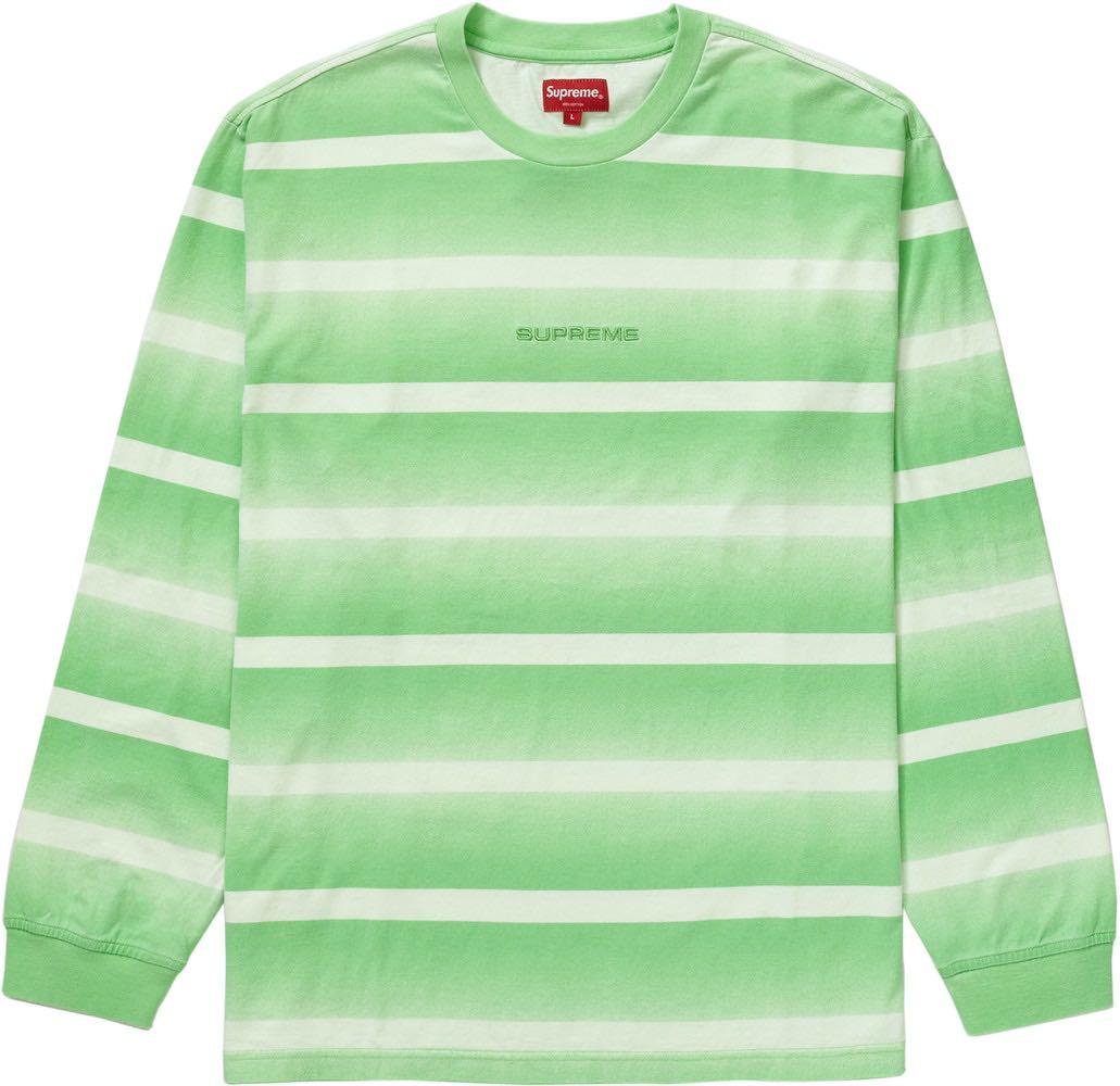 Supreme green long sleeve sales