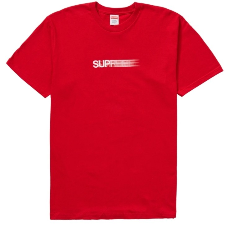 Supreme motion store logo tee