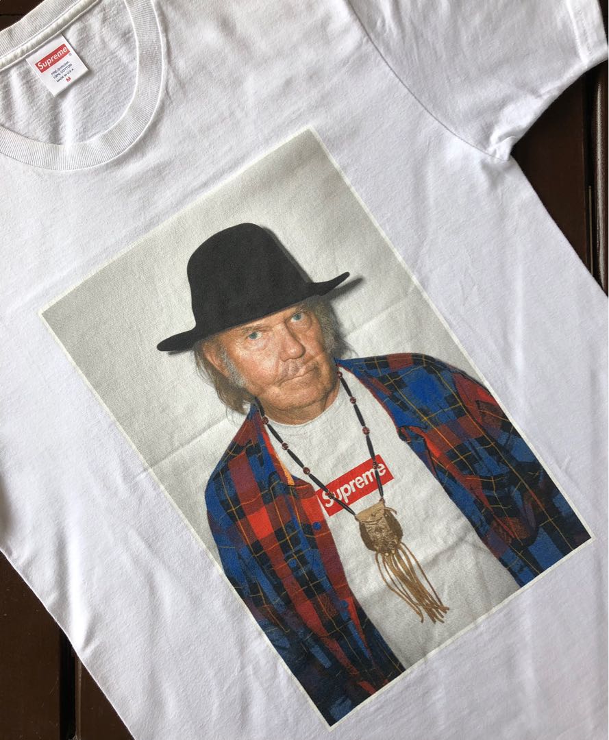 Neil young supreme shirt on sale