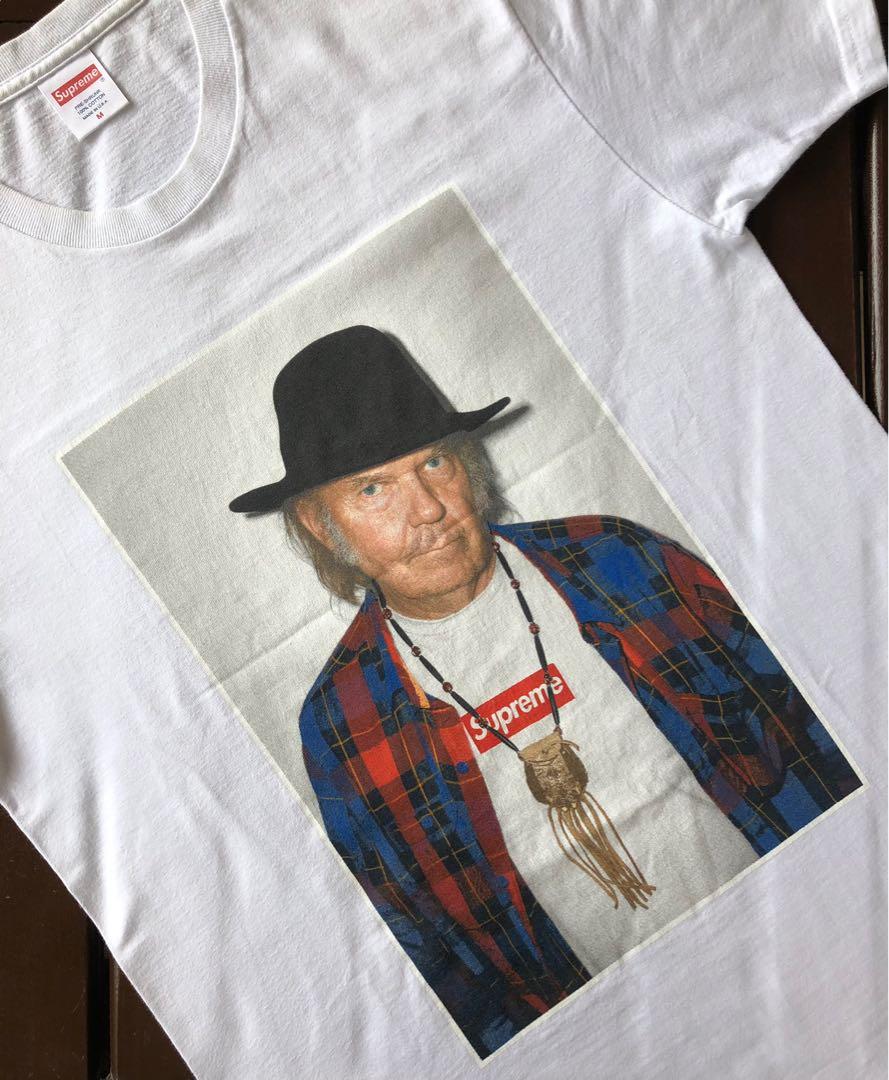 Men s Supreme Neil Young T shirt Shirts