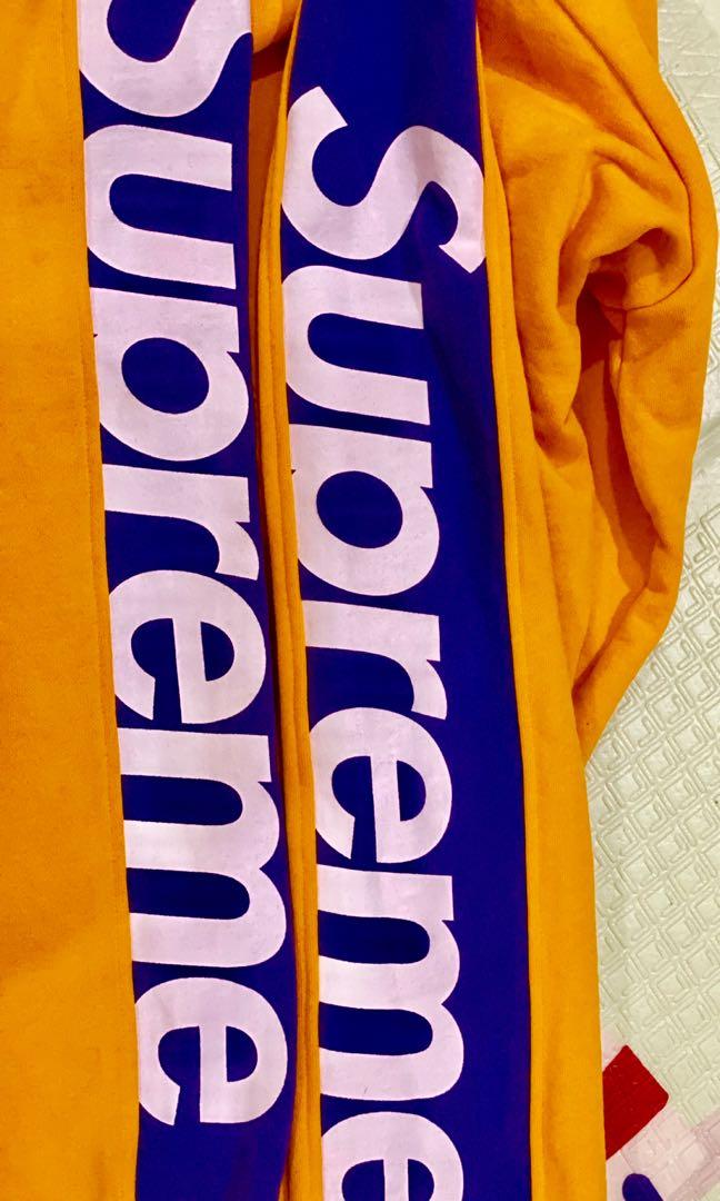 Supreme sideline outlet hoodie ss18