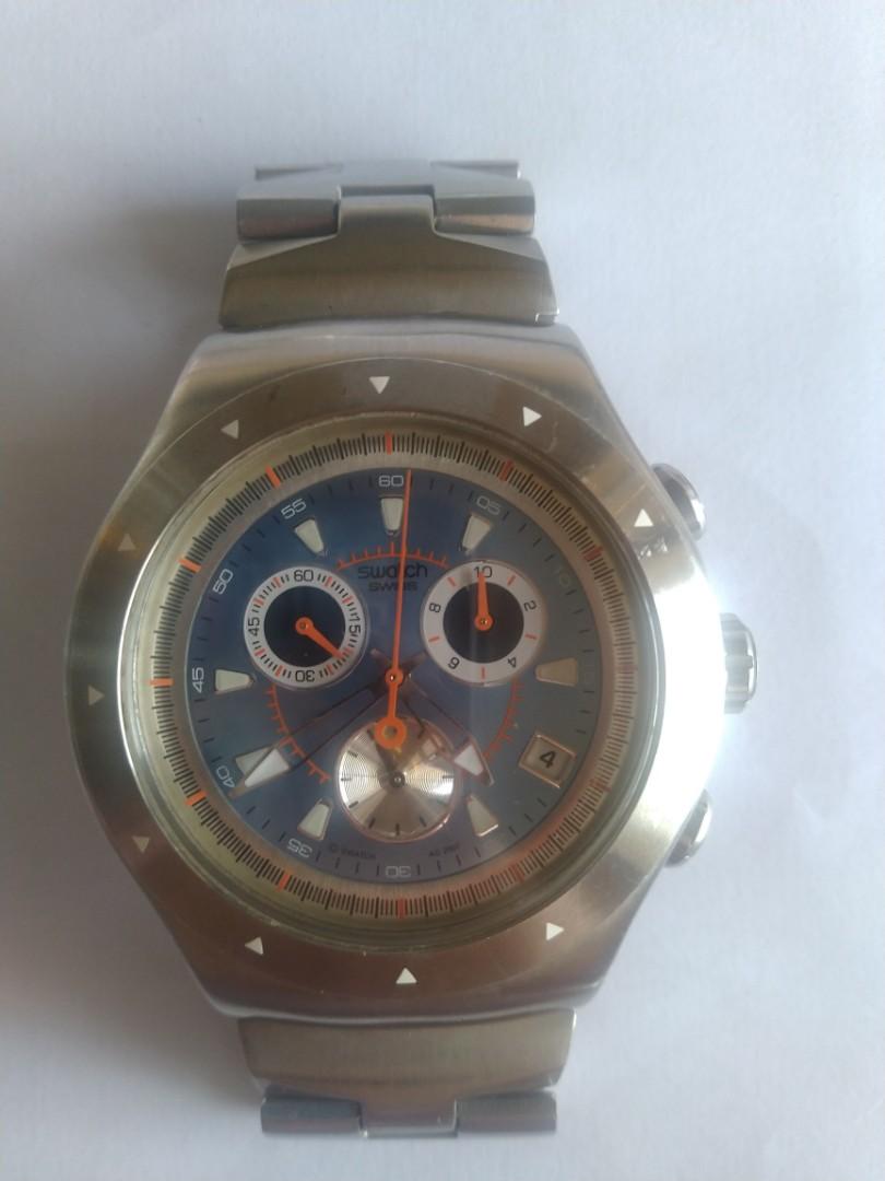Swatch SR936SW, Men's Fashion, Watches \u0026 Accessories, Watches on Carousell