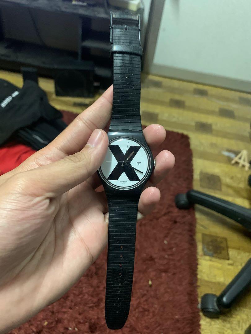 Swatch xx on sale rated black