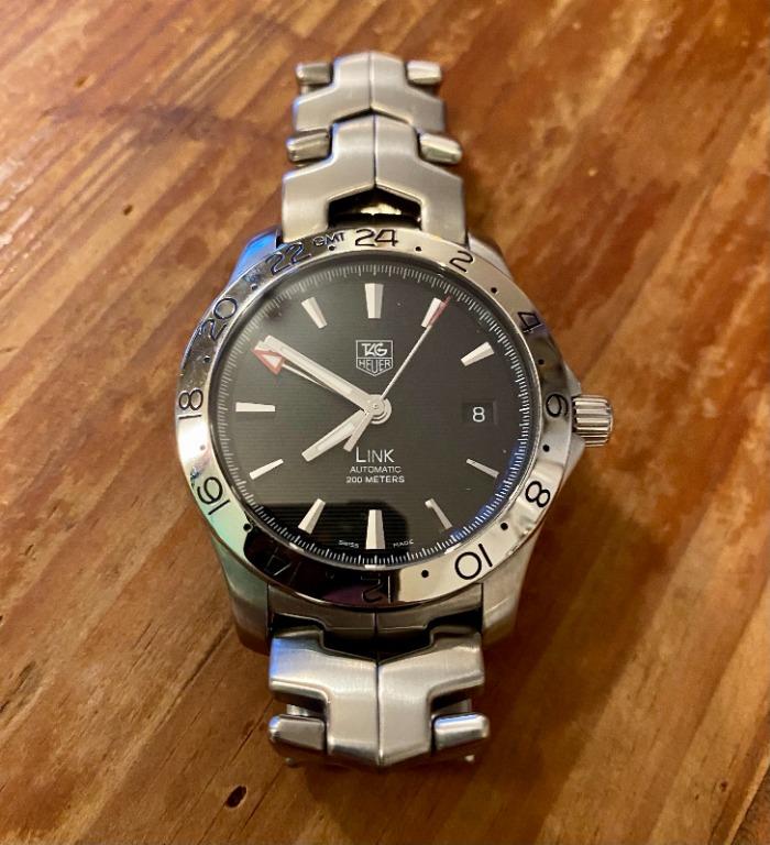 Tag heuer hotsell link gmt