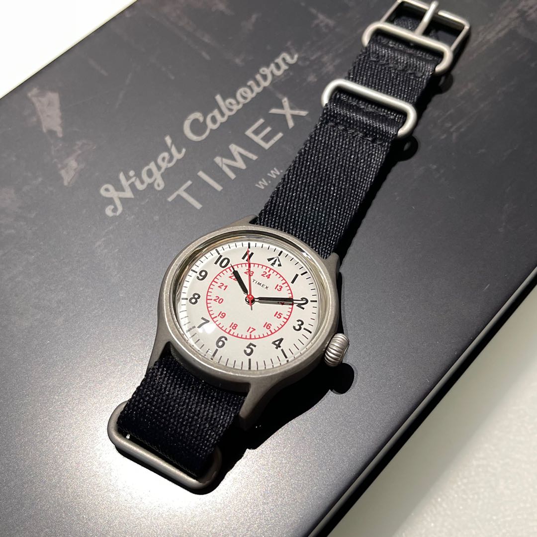 Timex X Nigel Cabourn naval officers watch Carousell