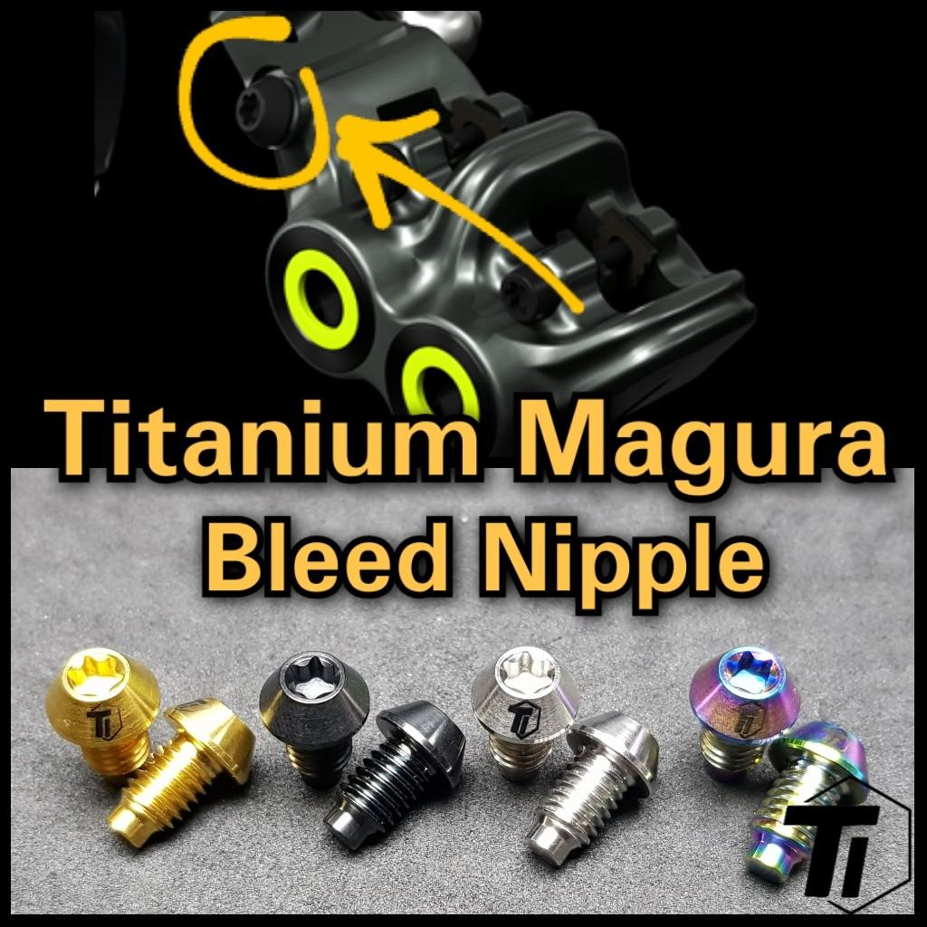 Titanium bolt Bleed Nipple Magura Brake Titanium Screw MT4 MT5 MT
