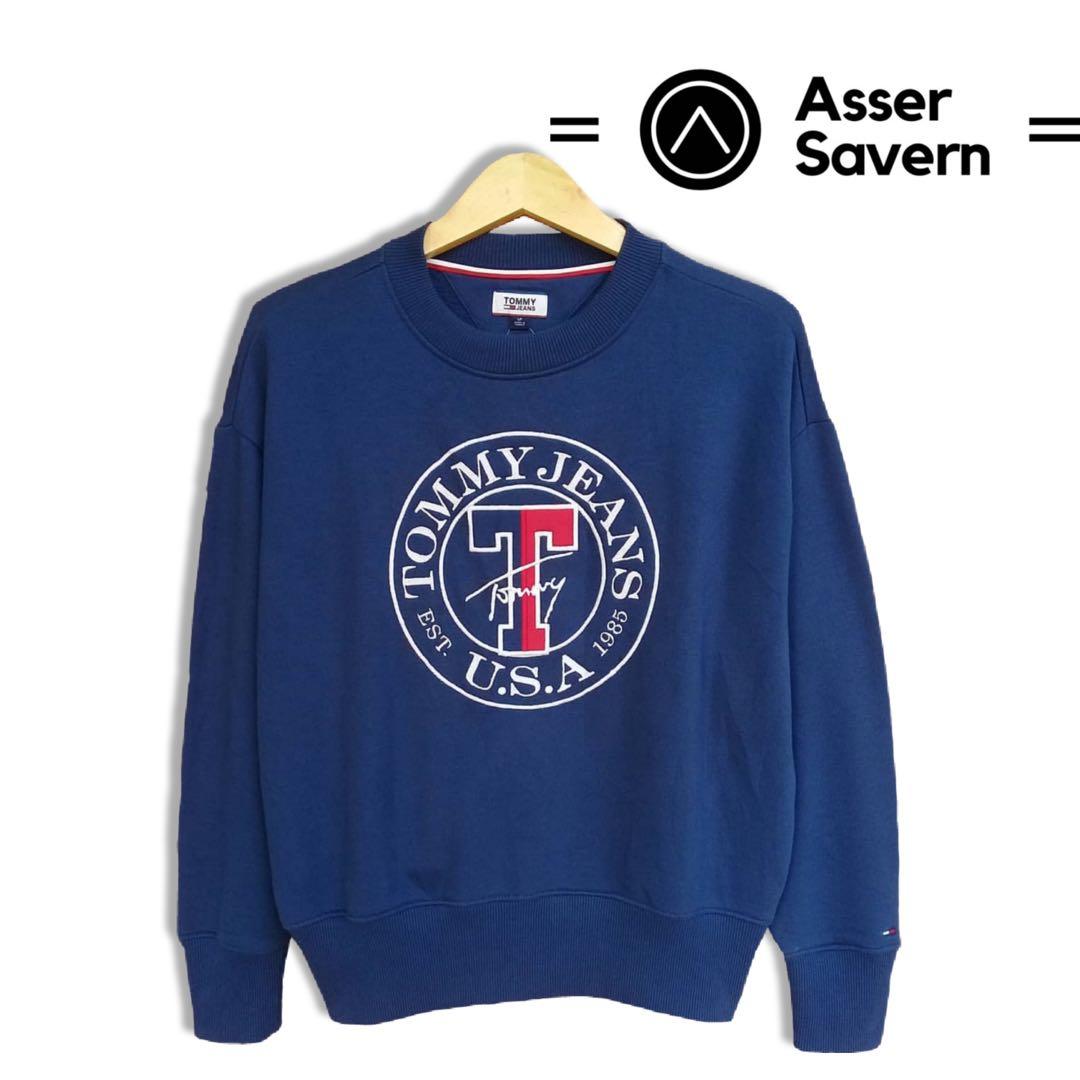 Tommy jeans circle logo sweatshirt store