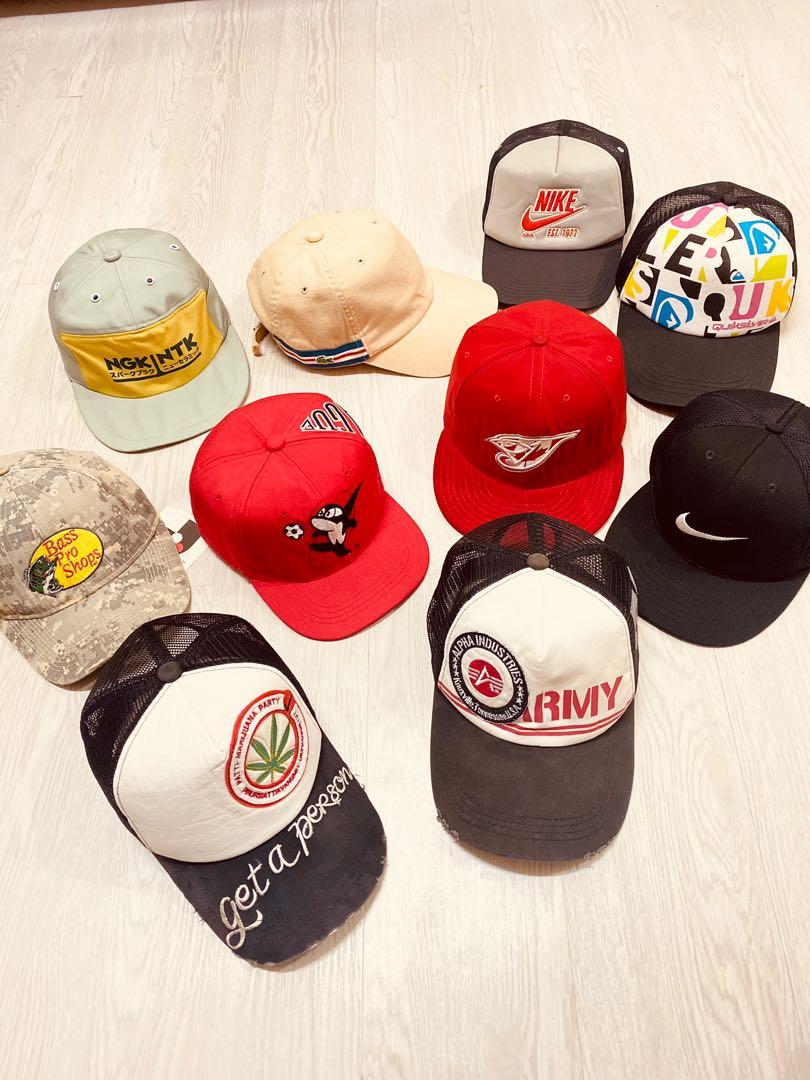 Topi Bundle Nike Bass Pro Shop Alpha Industry J League Lacoste Ngk Newera Men S Fashion Accessories Caps Hats On Carousell
