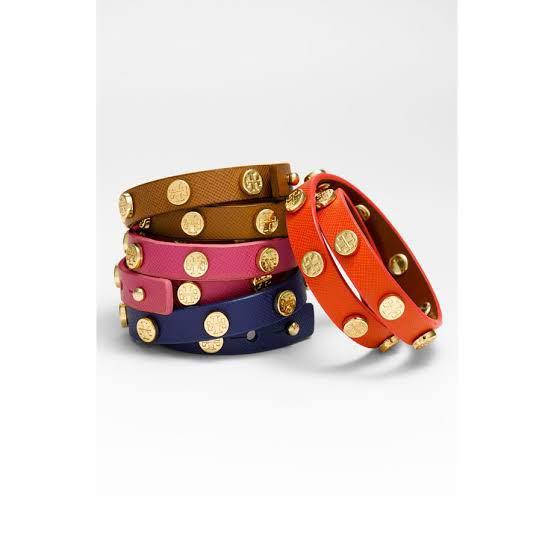 Tory burch leather bracelets sales