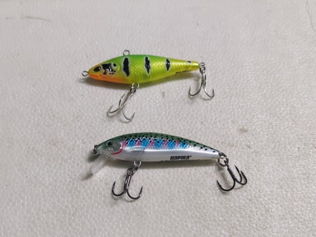 Used Fishing lures for sale! Peacock bass!, Sports Equipment, Fishing on  Carousell