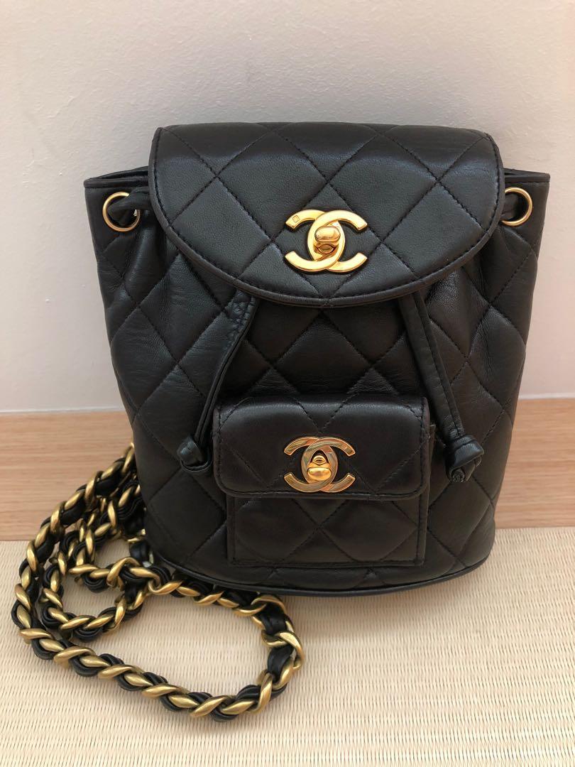 23P Chanel duma, Women's Fashion, Bags & Wallets, Backpacks on Carousell