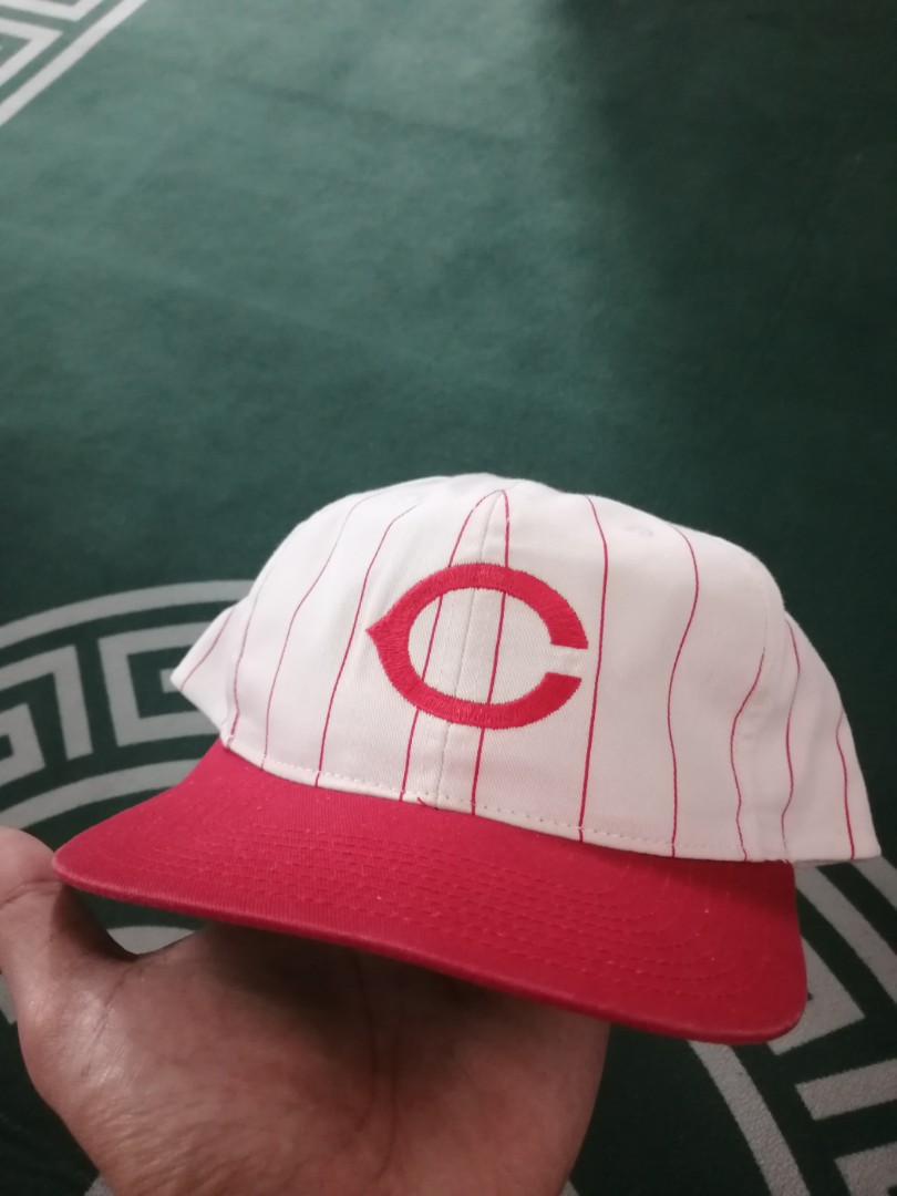 Cincinnati reds pinstripe hat top