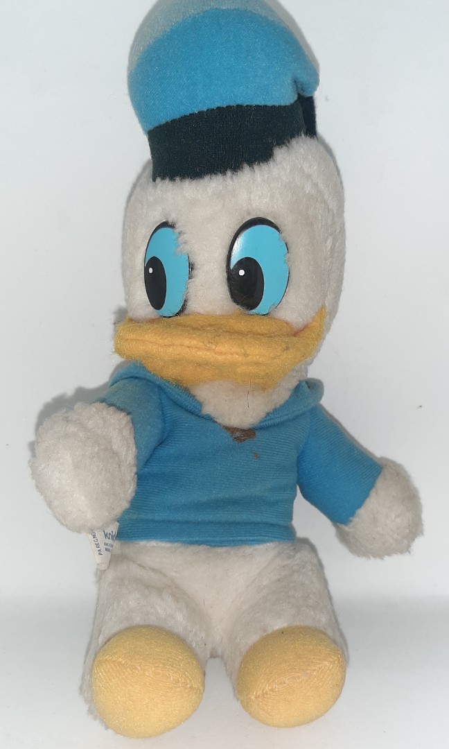 Vintage donald store duck stuffed animal